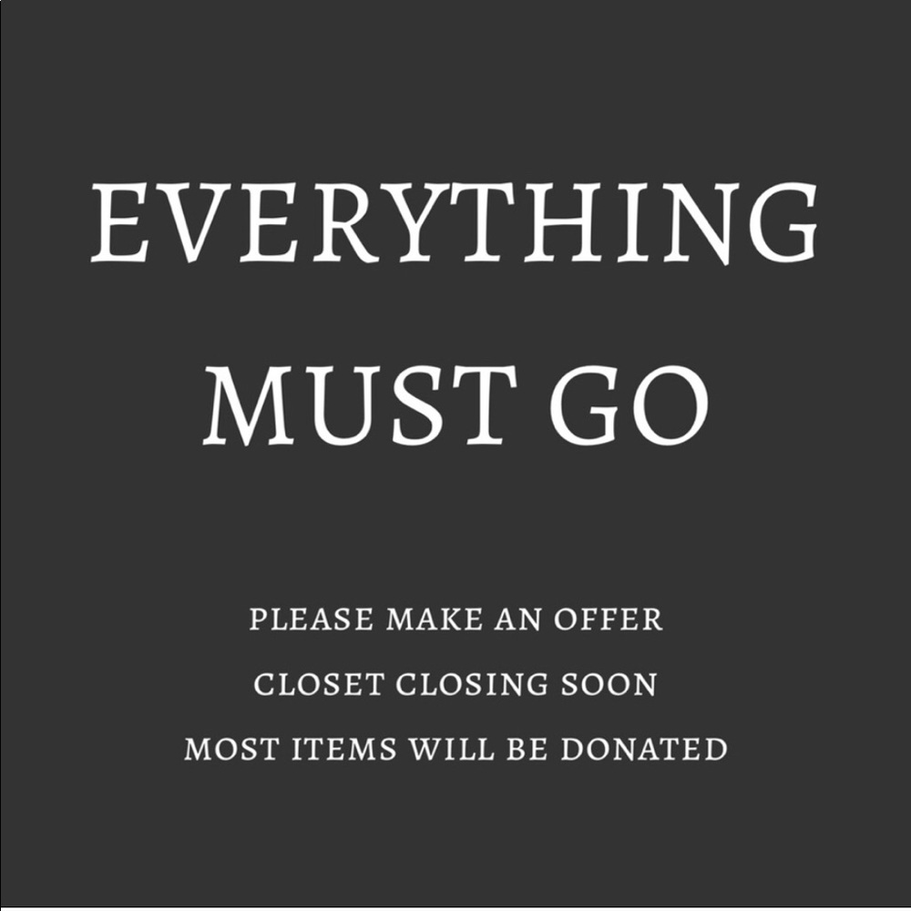 RENEWING CLOSET!!!